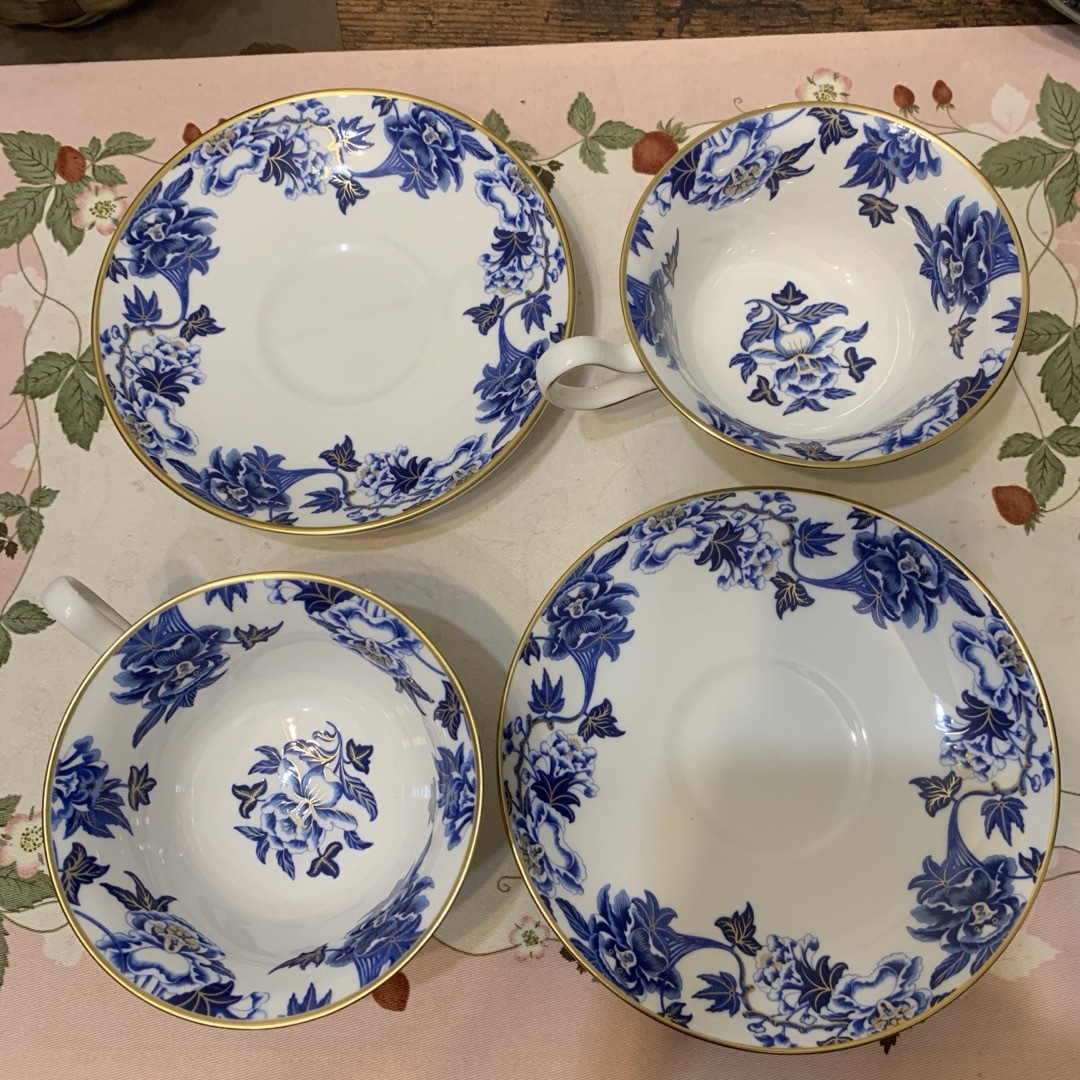 WEDGWOOD - 希少 未使用 ウェッジウッド ハイビスカス ティー WEDGWOOD - 希少 未使用 ウェッジウッド ハイビスカス ティー