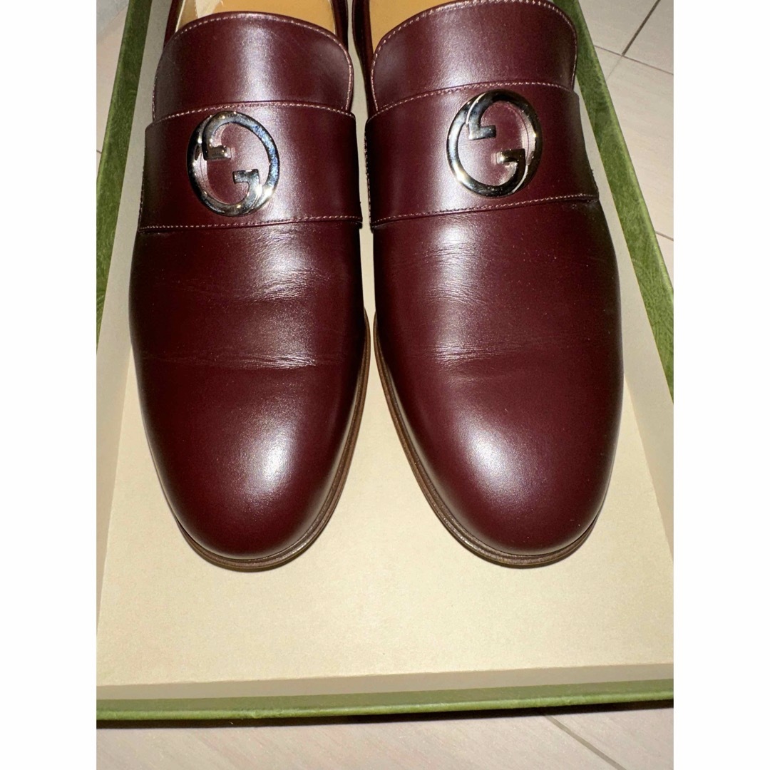 新品未使用】GUCCI (サイズ:7.5) グッチ パイソン ローファー 7½ 新品未使用】GUCCI (サイズ:7.5) グッチ パイソン ローファー 7½