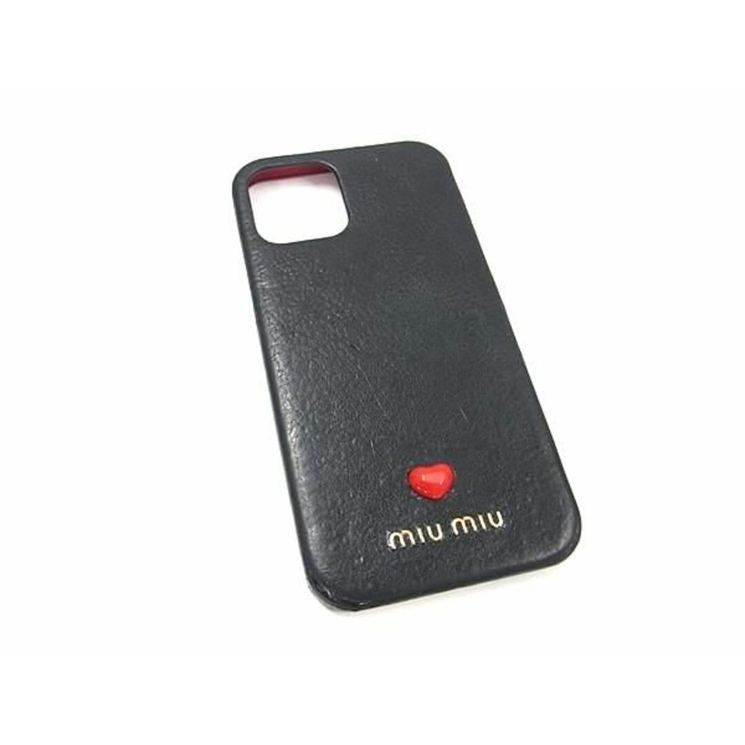 MIU MIU - miumiu ミュウミュウ マドラスラブ レザー iPhone12 MIU MIU - miumiu ミュウミュウ マドラスラブ レザー iPhone12