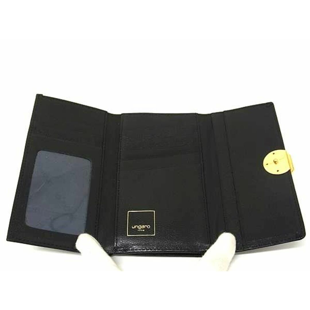 emanuel ungaro - □美品□ ungaro ウンガロ レザー 三つ折り emanuel ungaro - □美品□ ungaro ウンガロ レザー 三つ折り