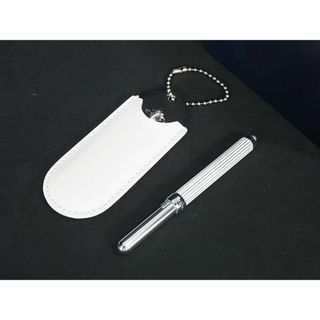 ミキモト(MIKIMOTO)の■美品■ MIKIMOTO ミキモト 本真珠 アコヤ真珠 パール 約3mm ミラー リップブラシ キーホルダー 2点セット シルバー系 DF8872(その他)