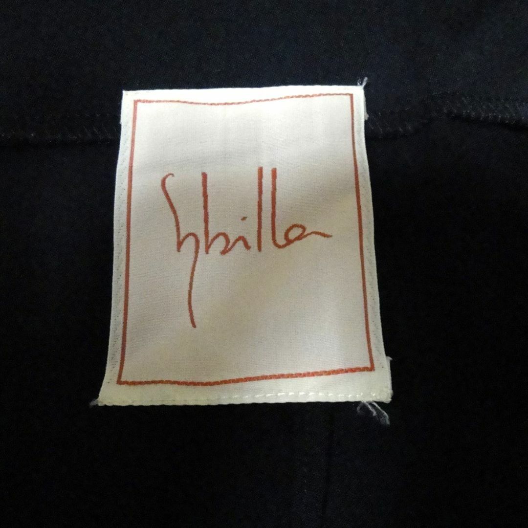 送料込】◇Sybilla◇ ブラック ハイウエスト フレア パンツ 送料込】◇Sybilla◇ ブラック ハイウエスト フレア パンツ