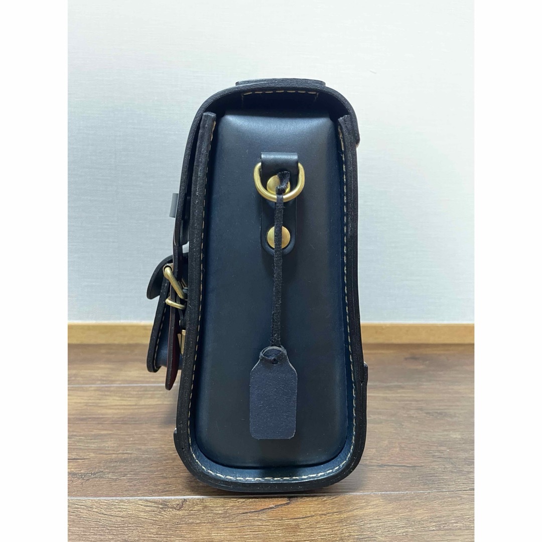 HERZ - HERZ カルテラミニ3wayバッグ MB-2107 ネイビー×レッドの HERZ - HERZ カルテラミニ3wayバッグ MB-2107 ネイビー×レッドの