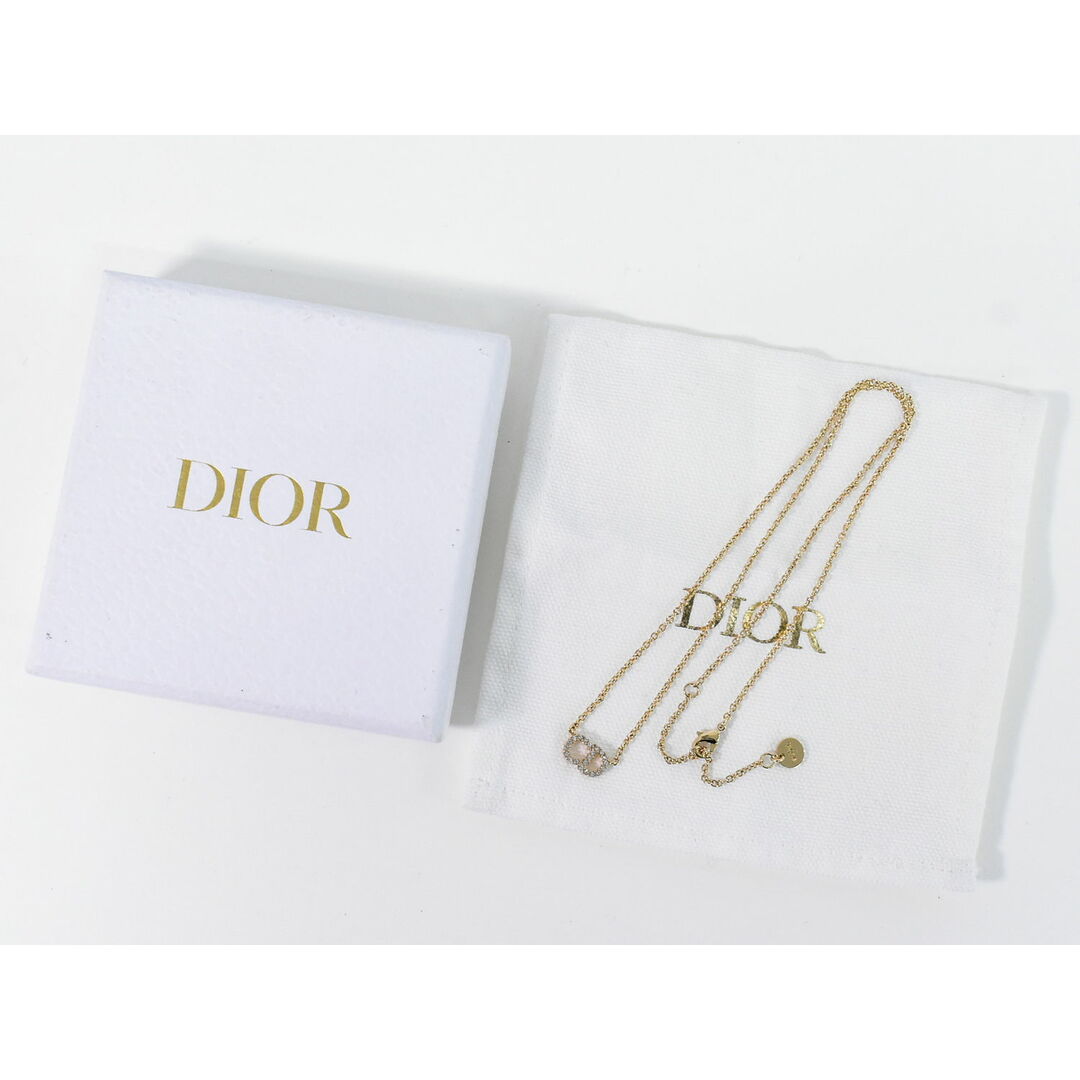 最大80%オフ 本物 - Dior ディオール ラインストーン ロゴ CD DIOR ネックレス(トップつき)