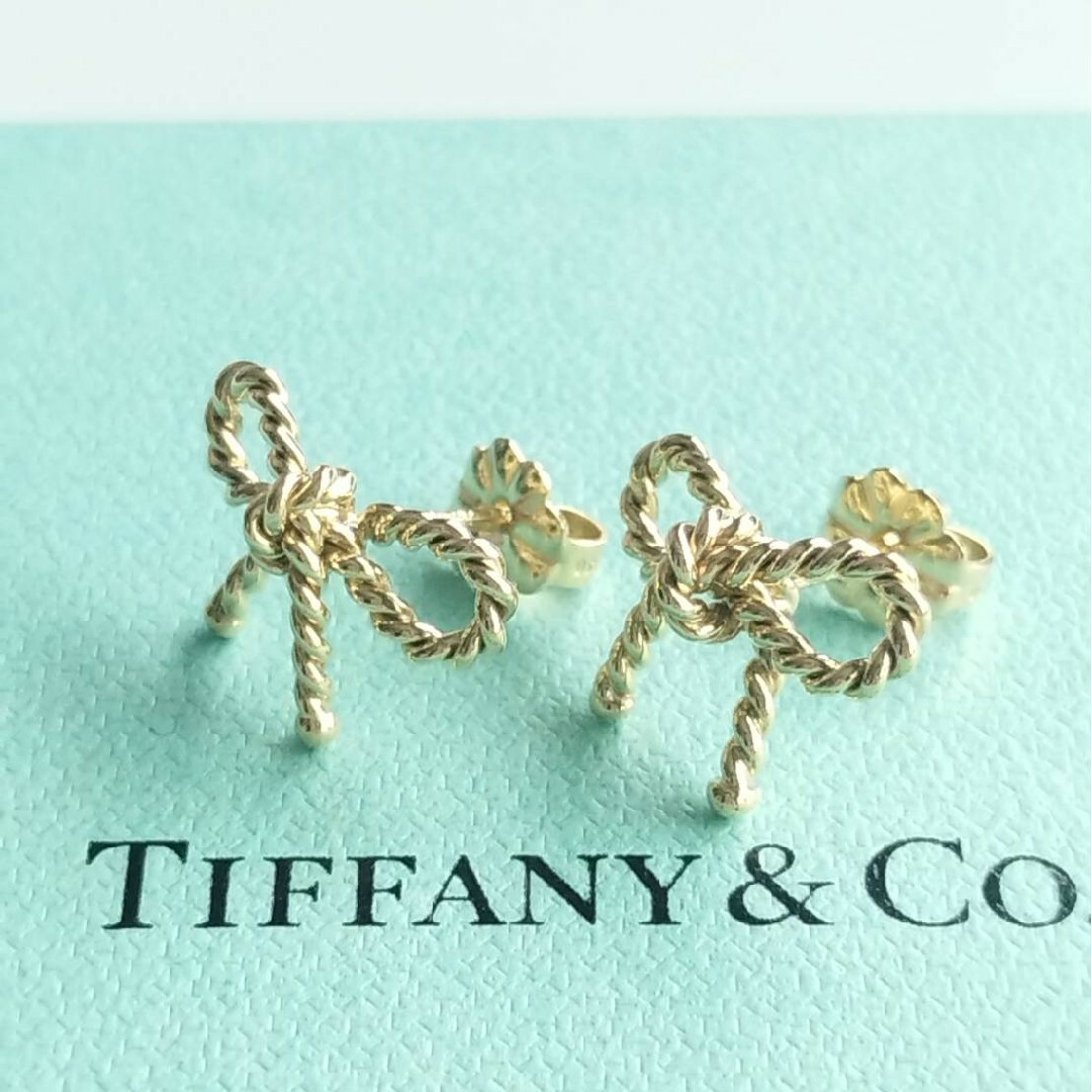 Tiffany & Co. - Tiffany & Co. Au750 K18 ツイスト リボン Tiffany & Co. - Tiffany & Co. Au750 K18 ツイスト リボン