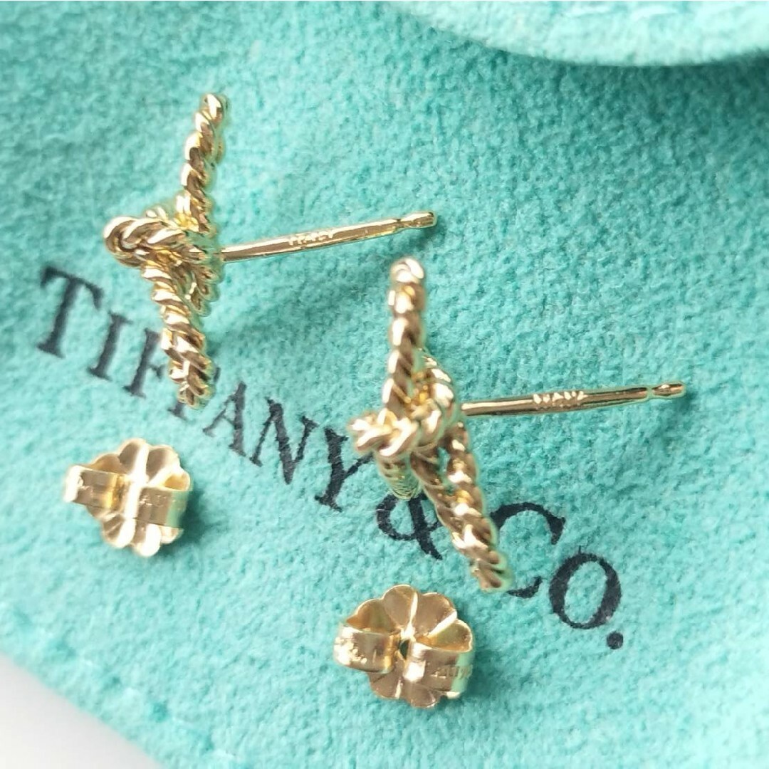 Tiffany & Co. - Tiffany & Co. Au750 K18 ツイスト リボン Tiffany & Co. - Tiffany & Co. Au750 K18 ツイスト リボン