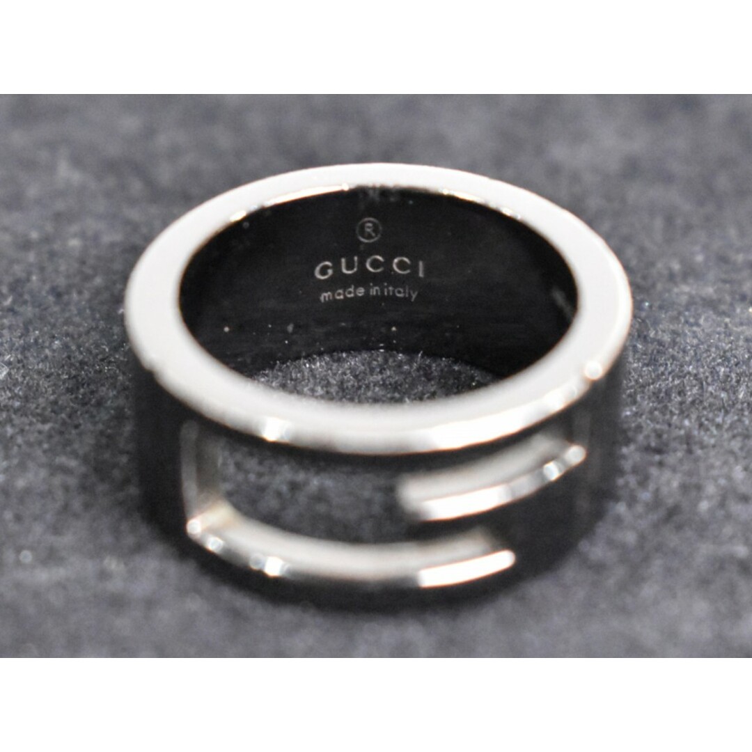 GUCCI - 【箱・布袋あり】GUCCI グッチ ブランデッドGリング GUCCI - 【箱・布袋あり】GUCCI グッチ ブランデッドGリング