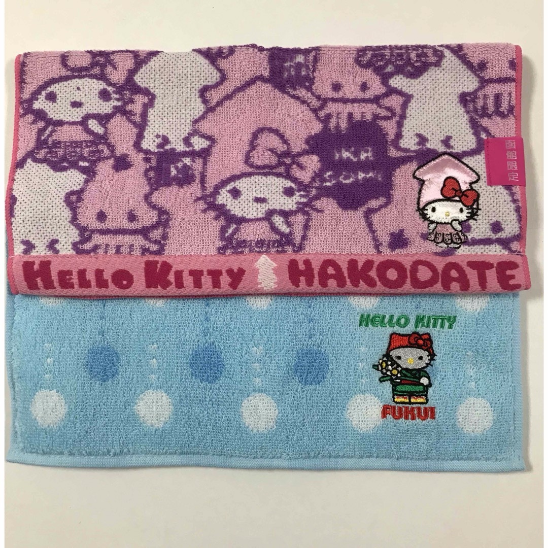 サンリオ - ハローキティ タオルハンカチ セット【ご当地限定 サンリオ - ハローキティ タオルハンカチ セット【ご当地限定