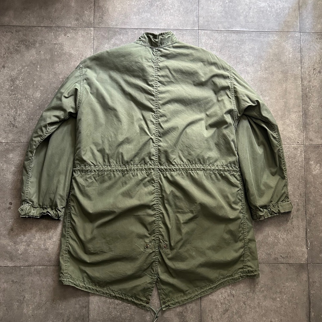 MILITARY - 60s M-65 フィッシュテールパーカー S アルミジップ MILITARY - 60s M-65 フィッシュテールパーカー S アルミジップ