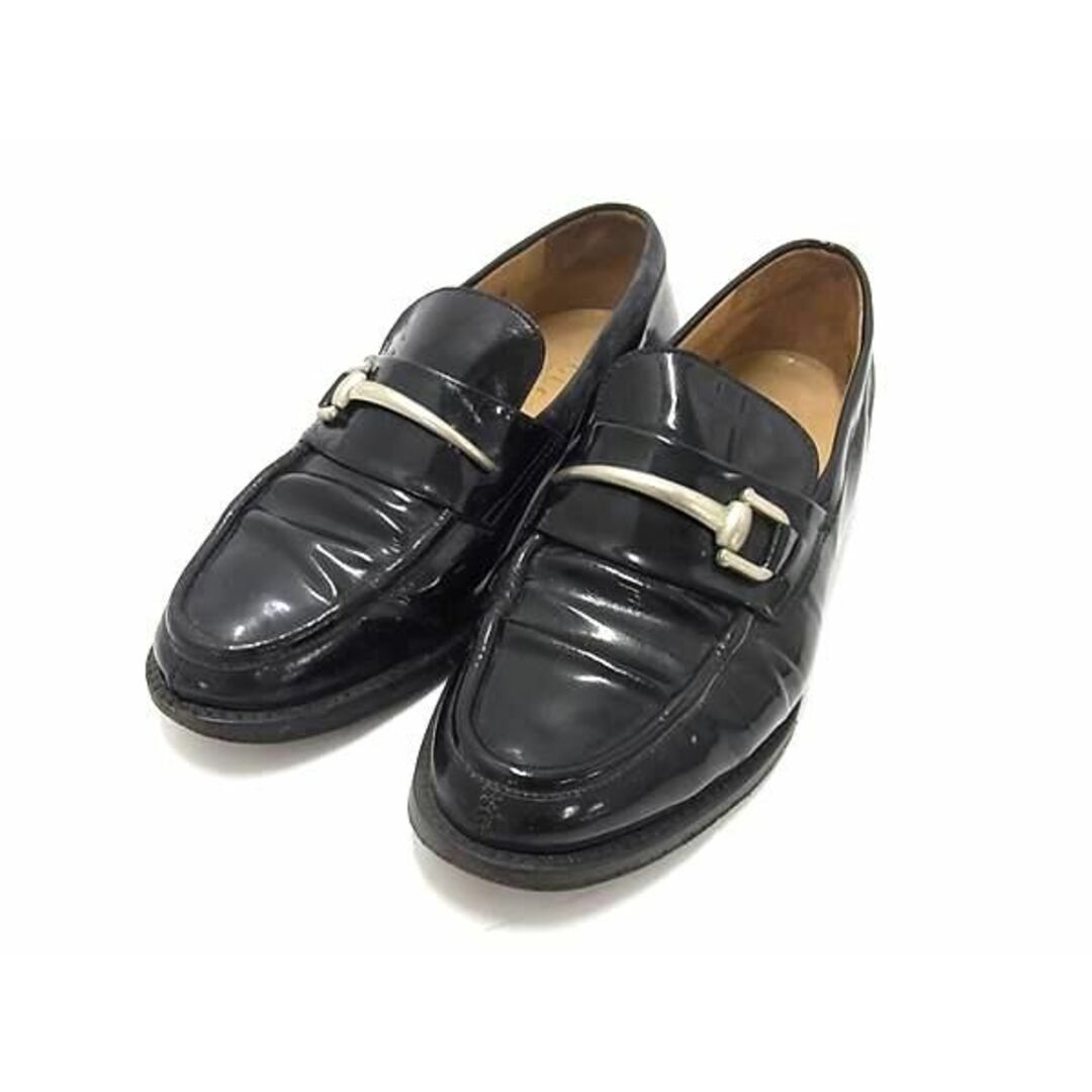 GUCCI - GUCCI グッチ レザー ローファー 表記サイズ34 1/2 (約 GUCCI - GUCCI グッチ レザー ローファー 表記サイズ34 1/2 (約