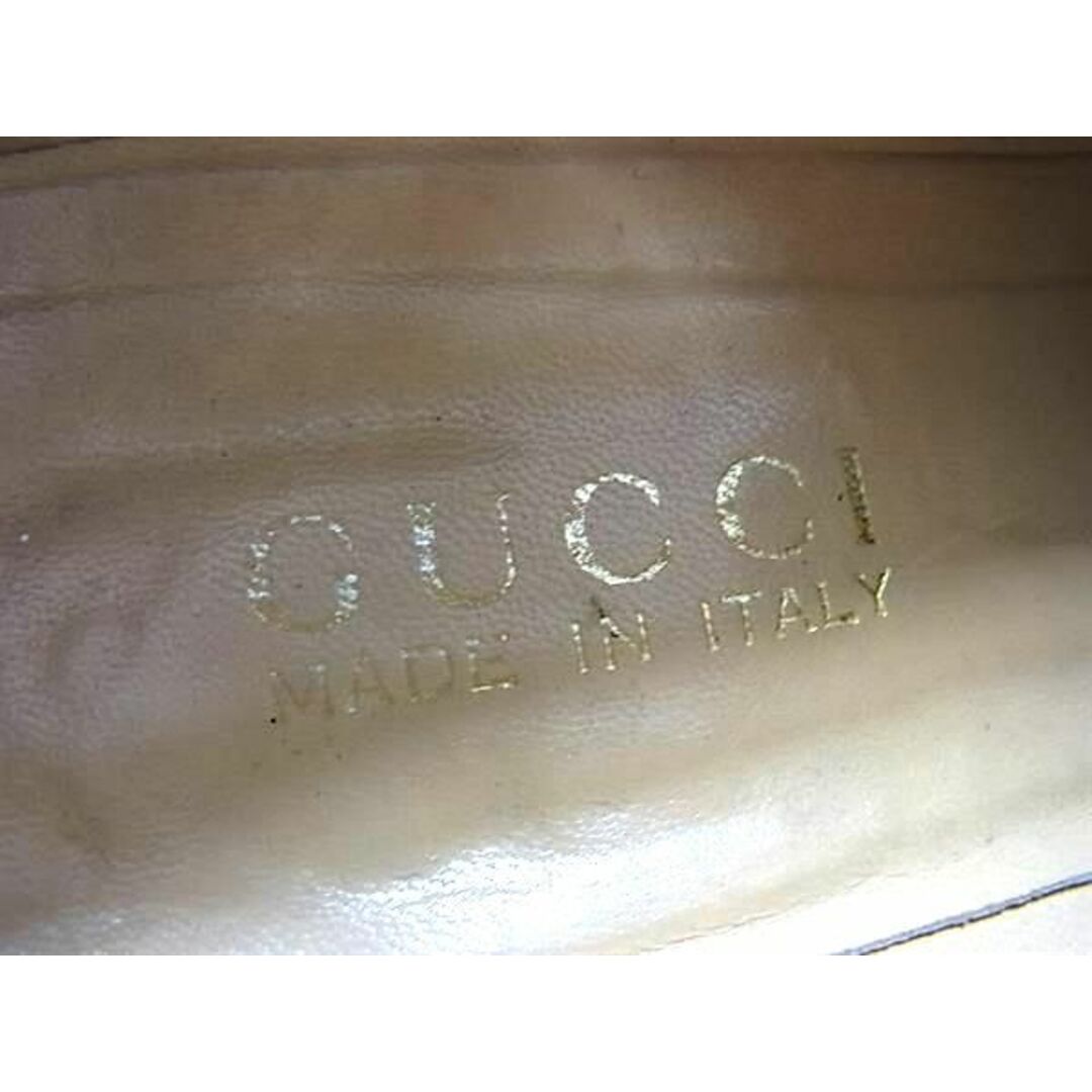 GUCCI - GUCCI グッチ レザー ローファー 表記サイズ34 1/2 (約 GUCCI - GUCCI グッチ レザー ローファー 表記サイズ34 1/2 (約