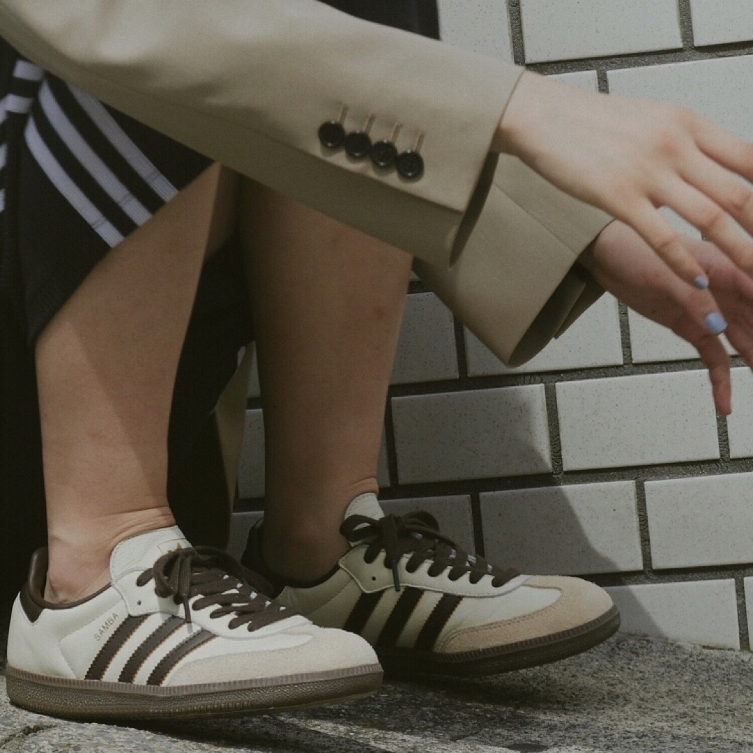 adidas Originals - 新品⭐️adidas SAMBA OG 25.0 クリーム adidas Originals - 新品⭐️adidas SAMBA OG 25.0 クリーム