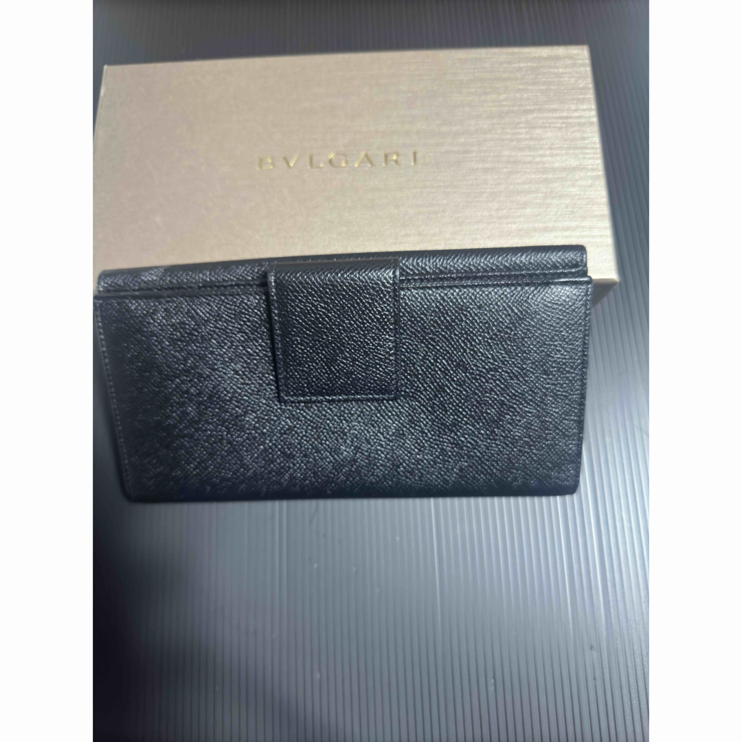 BVLGARI ブルガリ レザー ロゴクリップ ブラック 長財布 ウォレット BVLGARI ブルガリ レザー ロゴクリップ ブラック 長財布 ウォレット