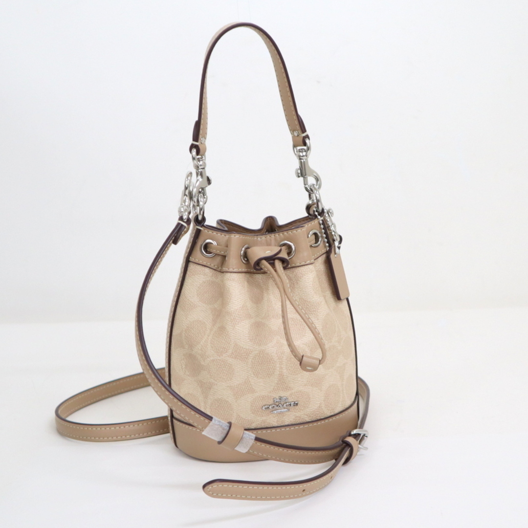 COACH - 【COACH】コーチ ミニ バケット バッグ・シグネチャー COACH - 【COACH】コーチ ミニ バケット バッグ・シグネチャー