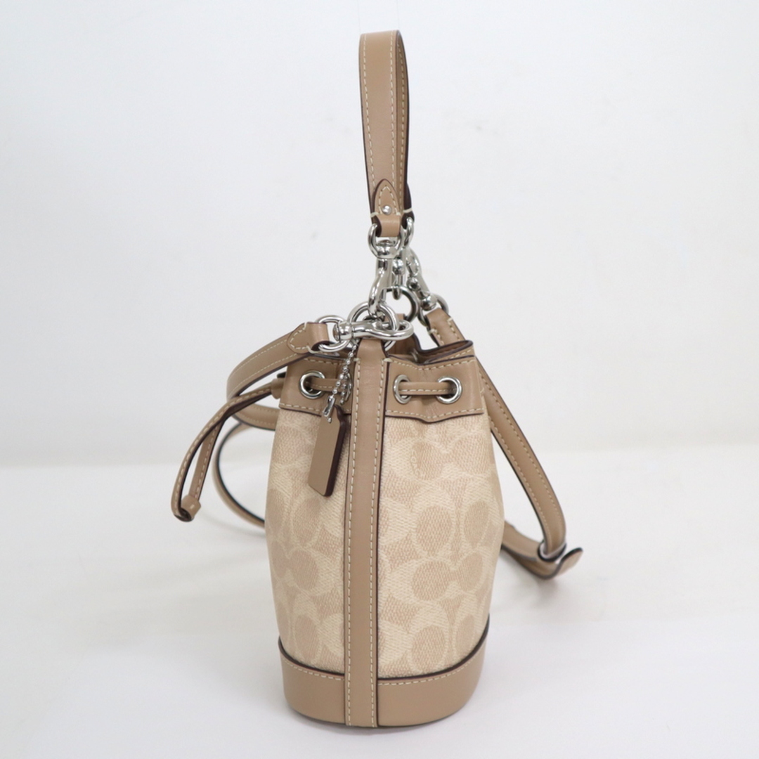 COACH - 【COACH】コーチ ミニ バケット バッグ・シグネチャー COACH - 【COACH】コーチ ミニ バケット バッグ・シグネチャー