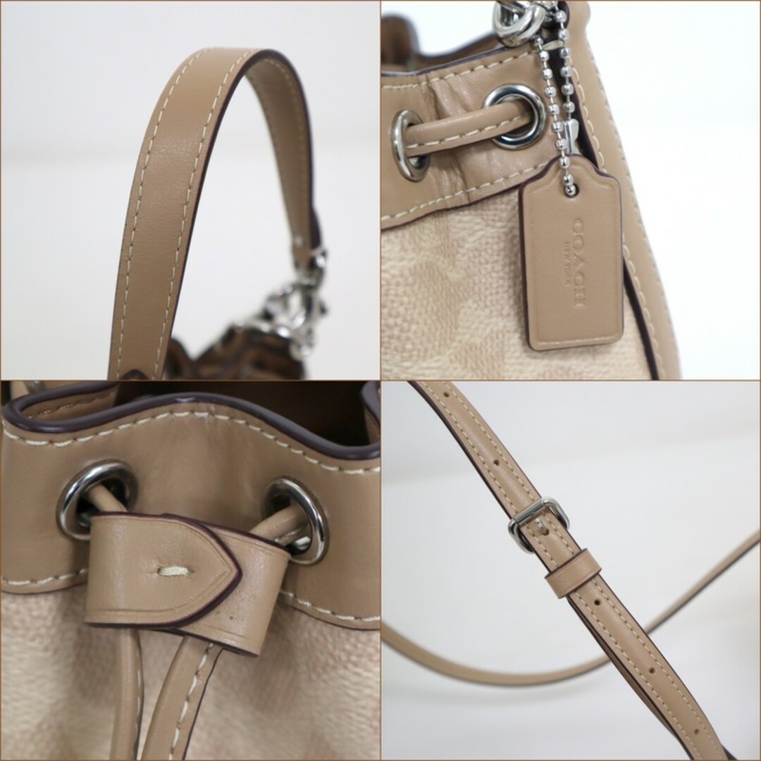 COACH - 【COACH】コーチ ミニ バケット バッグ・シグネチャー COACH - 【COACH】コーチ ミニ バケット バッグ・シグネチャー