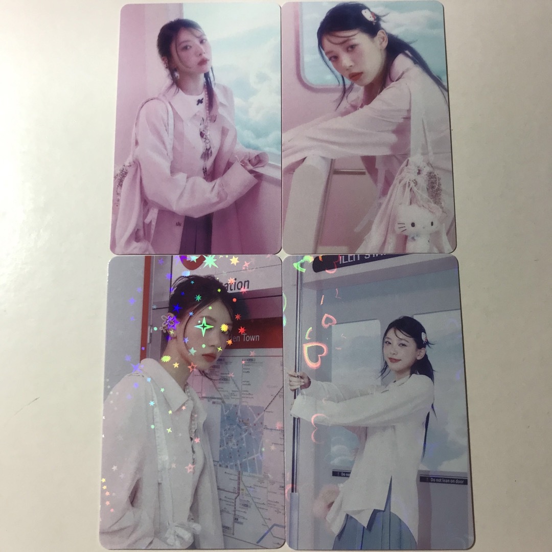 ILLIT モカ 特典トレカ 4枚 エンタメ/ホビーのCD(K-POP/アジア)の商品写真