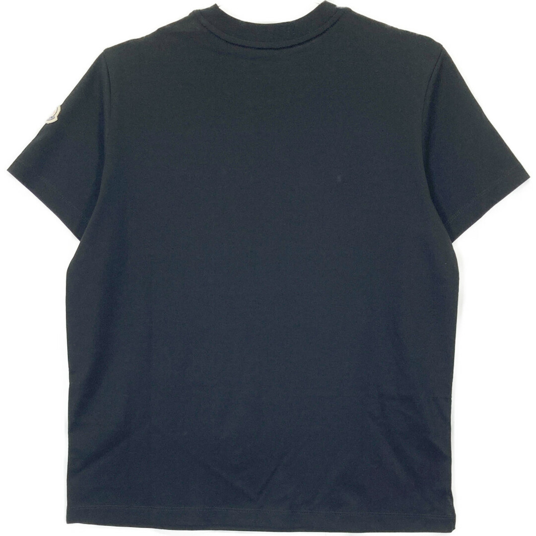 MONCLER - モンクレール ブラック コットン 23S 53860 半袖Tシャツ Sの通販 MONCLER - モンクレール ブラック コットン 23S 53860 半袖Tシャツ Sの通販