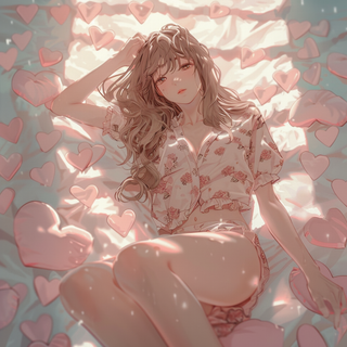 【細】絵　写真プリント　フチ無し　1:1　アート　Midjourney(絵画/タペストリー)