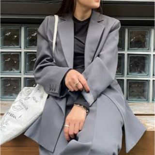 ブラックバイマウジー(BLACK by moussy)のBLACK BY MOUSSY リラックステーラードジャケット(テーラードジャケット)