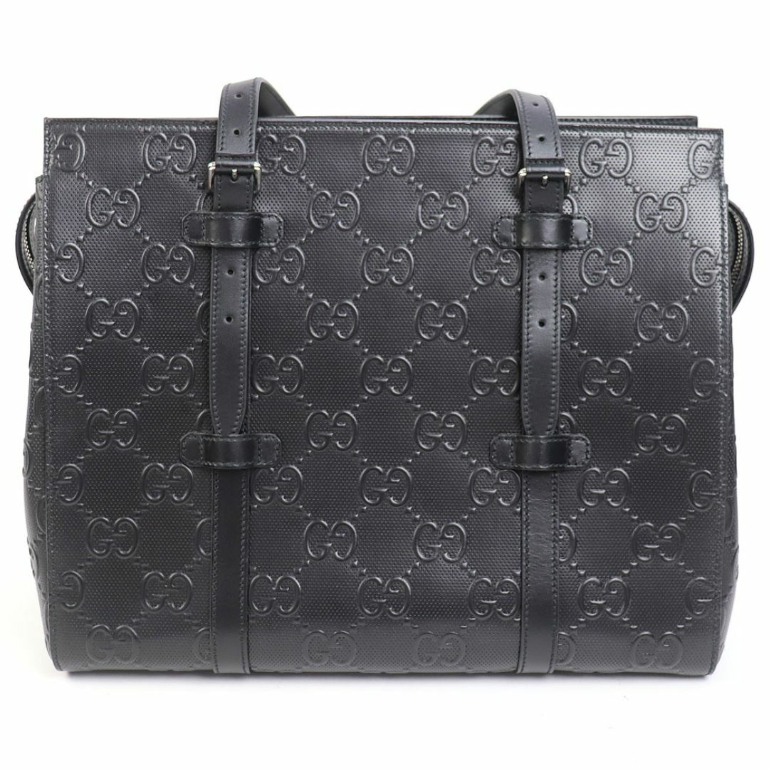 GUCCI - 【美品】グッチ【GUCCI】GGエンボス トートバッグ GUCCI - 【美品】グッチ【GUCCI】GGエンボス トートバッグ