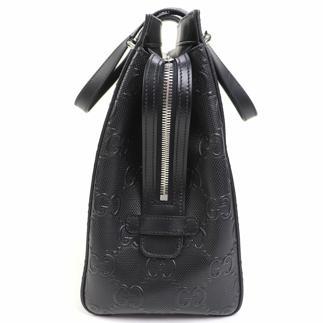 GUCCI - 【美品】グッチ【GUCCI】GGエンボス トートバッグ GUCCI - 【美品】グッチ【GUCCI】GGエンボス トートバッグ