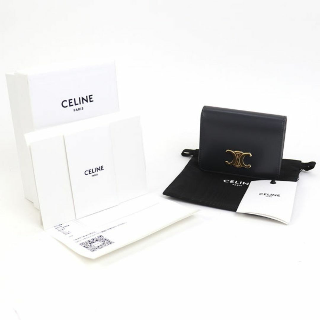 CELINE - 【美品】セリーヌ【CELINE】コンパクトウォレット CELINE - 【美品】セリーヌ【CELINE】コンパクトウォレット