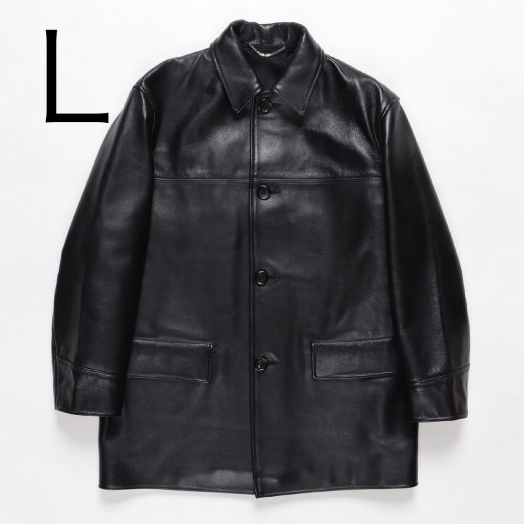 WACKO MARIA - Lワコマリア レザーカーコート 舐達麻 野村訓市の WACKO MARIA - Lワコマリア レザーカーコート 舐達麻 野村訓市の