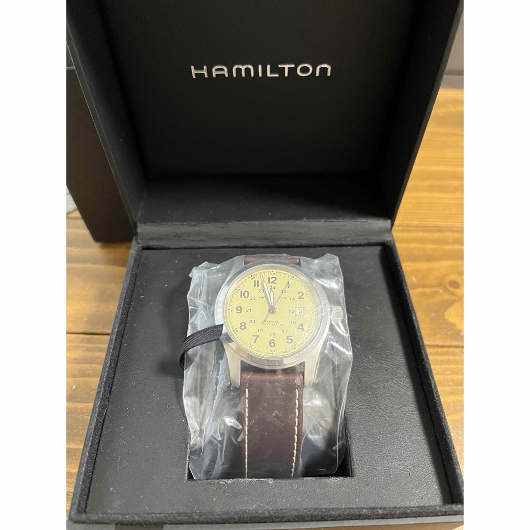 Hamilton - 完品 廃盤カラー【HAMILTON】カーキフィールドオート Hamilton - 完品 廃盤カラー【HAMILTON】カーキフィールドオート