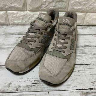 アメリカ USA製 ニューバランス M998 27cm グレー