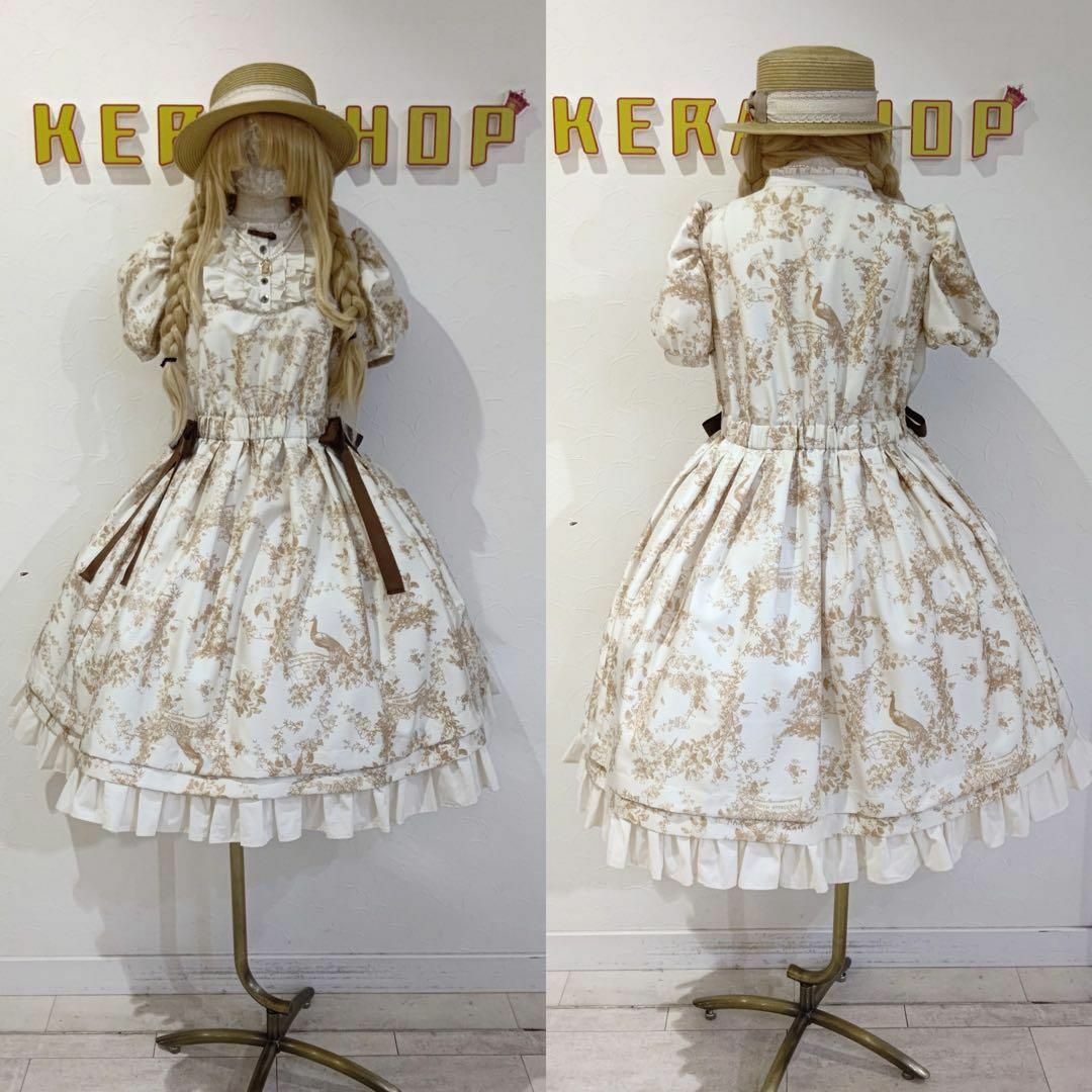 Victorian maiden ワンダーガーデンサイドリボンワンピース Victorian maiden ワンダーガーデンサイドリボンワンピース
