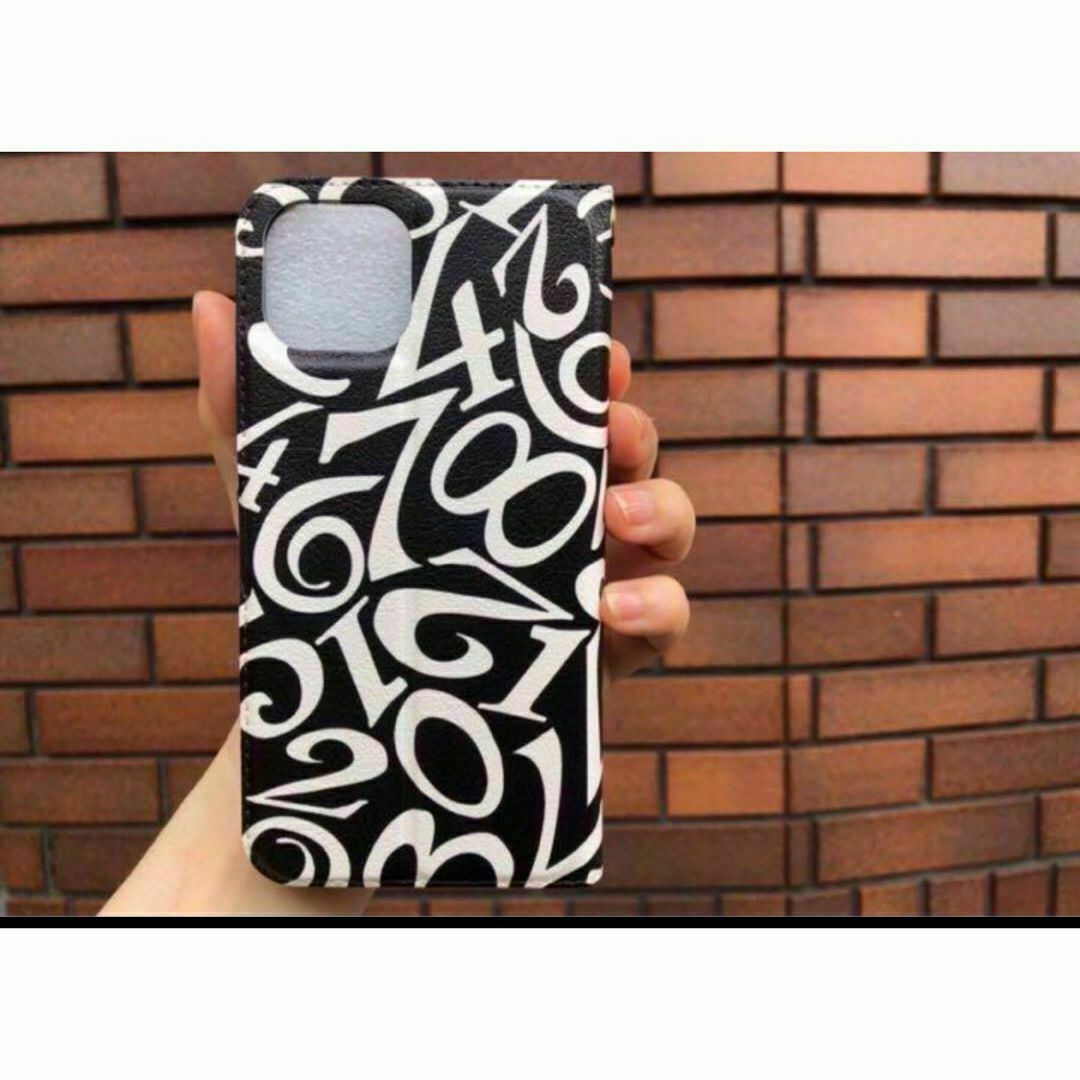 スワロフスキー ハイクオリティー iPhoneケース ブラック数字 スワロフスキー ハイクオリティー iPhoneケース ブラック数字