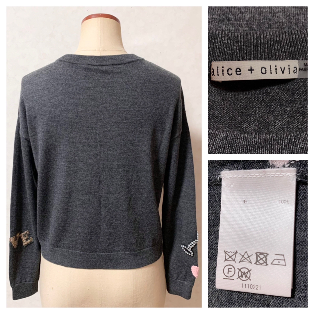 Alice+Olivia - 新品同様 alice+olivia 刺繍&アップリケ Alice+Olivia - 新品同様 alice+olivia 刺繍&アップリケ