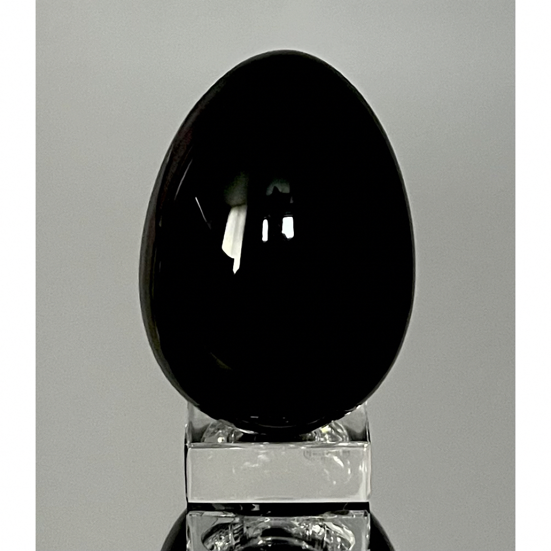 Baccarat バカラ /※廃盤品 ブラッククリスタル エッグ オブジェ Baccarat バカラ /※廃盤品 ブラッククリスタル エッグ オブジェ