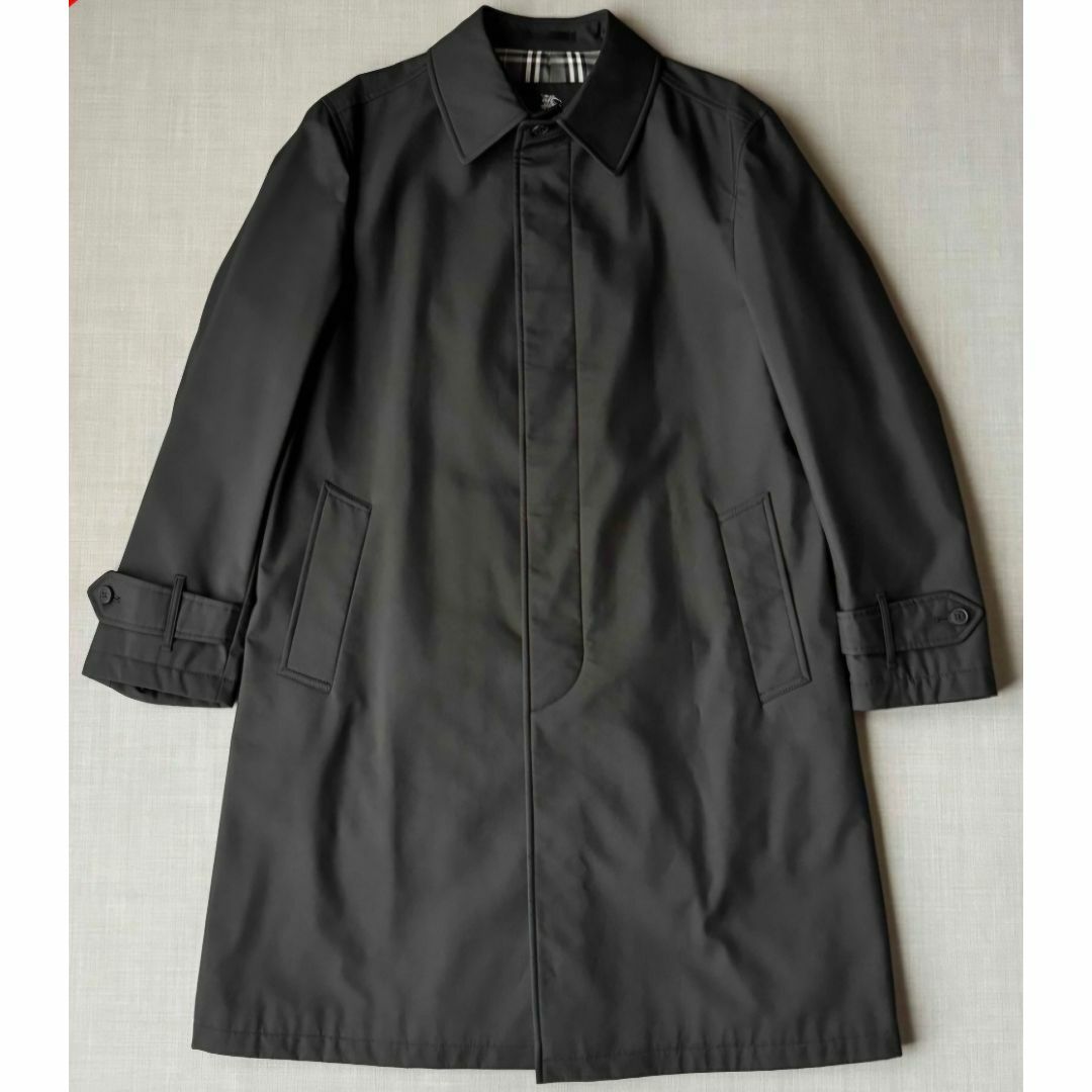 Burberry BLACK LABEL ステンカラーコート　ノバチェック M 極美品 BURBERRY BLACK LABEL バーバリーブラックレーベル