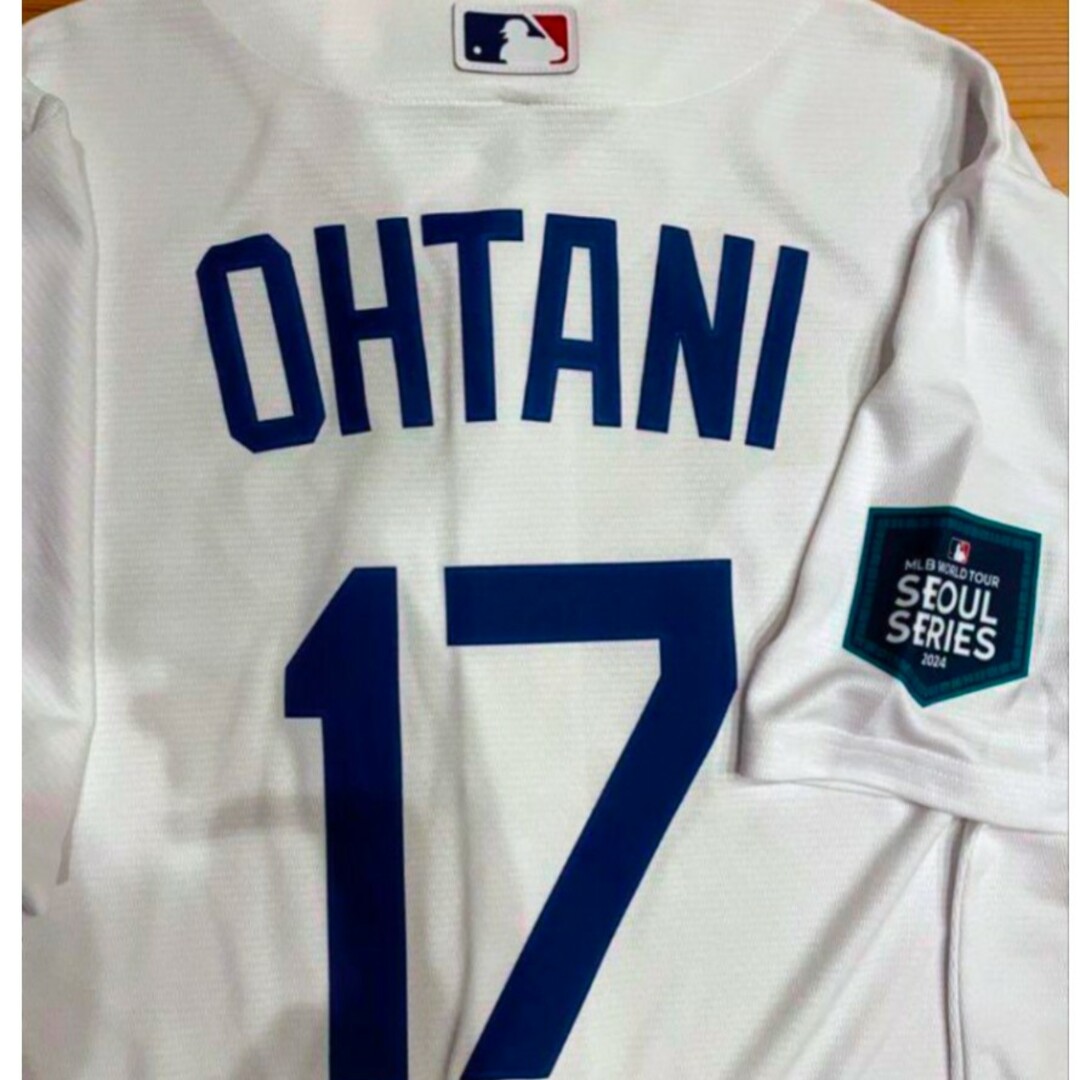 開幕戦限定】ドジャース 大谷翔平選手ユニフォーム Lサイズ 開幕戦限定】ドジャース 大谷翔平選手ユニフォーム Lサイズ