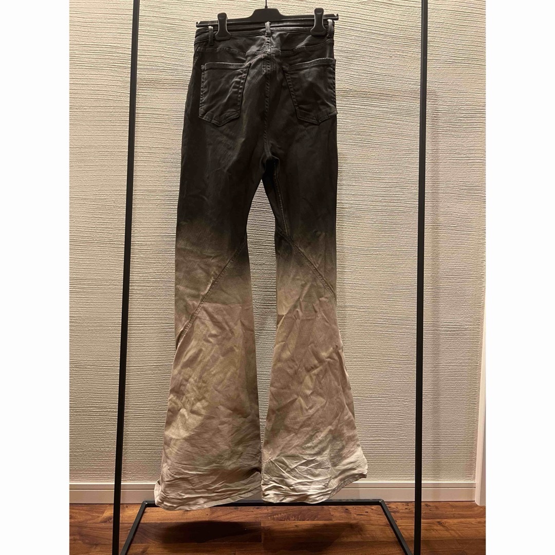 Rick Owens - rick owens BIAS BOOTCUT フレア コーティング Rick Owens - rick owens BIAS BOOTCUT フレア コーティング