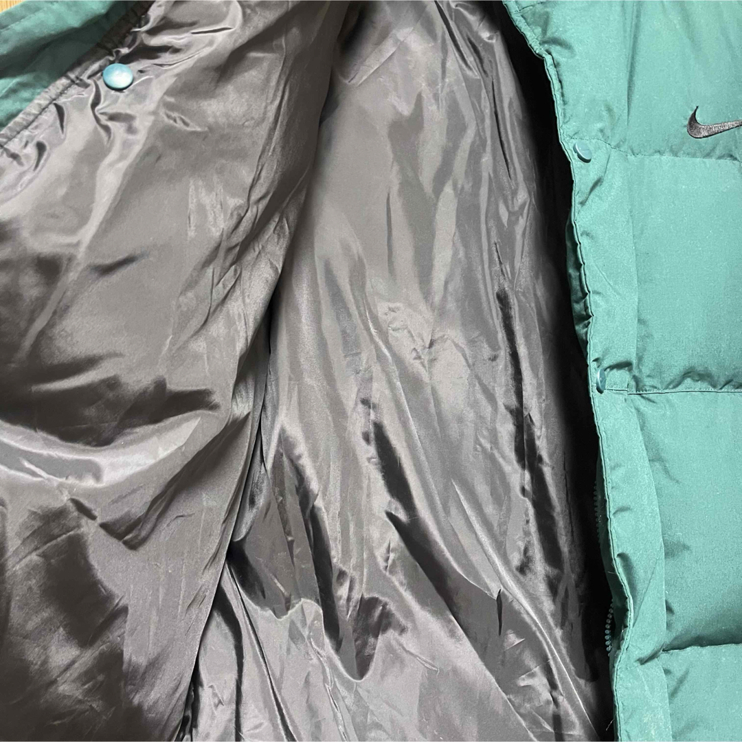 NIKE - 希少 NIKE ナイキ ダウン 緑 グリーン 90s ダウン NIKE - 希少 NIKE ナイキ ダウン 緑 グリーン 90s ダウン