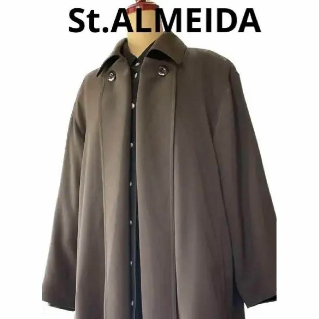 VINTAGE - St.ALMEIDA アルメイダ 古着 ラップロングコート 未 VINTAGE - St.ALMEIDA アルメイダ 古着 ラップロングコート 未