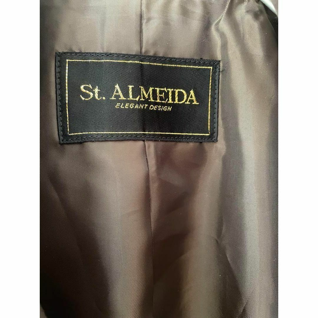 VINTAGE - St.ALMEIDA アルメイダ 古着 ラップロングコート 未 VINTAGE - St.ALMEIDA アルメイダ 古着 ラップロングコート 未
