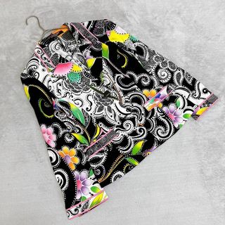 LEONARD - 【LEONARD FASHION】(M) 日本製 デザイン 長袖 LEONARD - 【LEONARD FASHION】(M) 日本製 デザイン 長袖