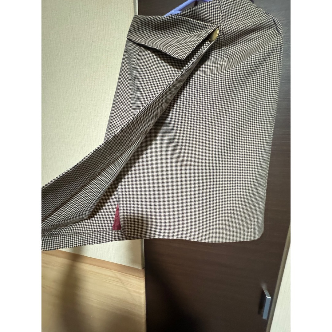 TONAL(トーナル)のTONAL ひざ丈スカートブラウン レディースのスカート(ひざ丈スカート)の商品写真
