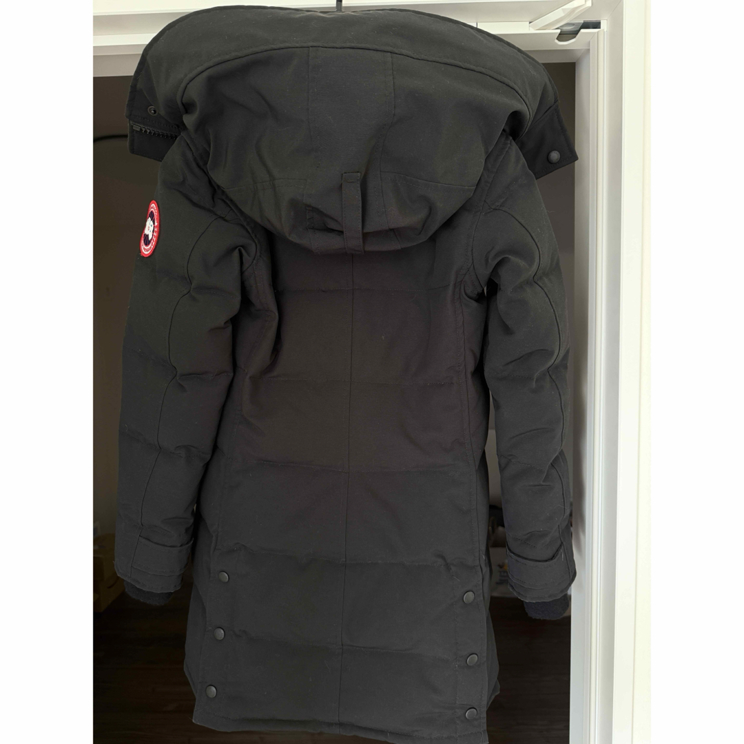 正規店購入 美品 カナダグース シェルバーン XS ブラック 3802LA 正規店購入 美品 カナダグース シェルバーン XS ブラック 3802LA