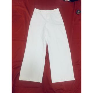 ユニクロ(UNIQLO)のUNIQLO  ワイドホワイトデニム(デニム/ジーンズ)