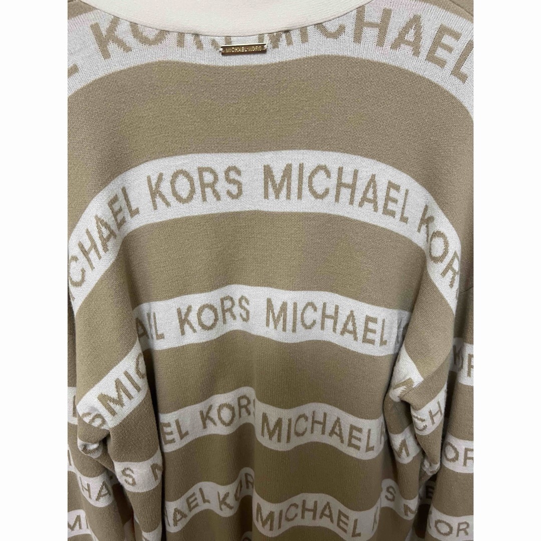 MICHAEL KORS - マイケルコース ロゴニットカーディガン MICHAEL KORS - マイケルコース ロゴニットカーディガン