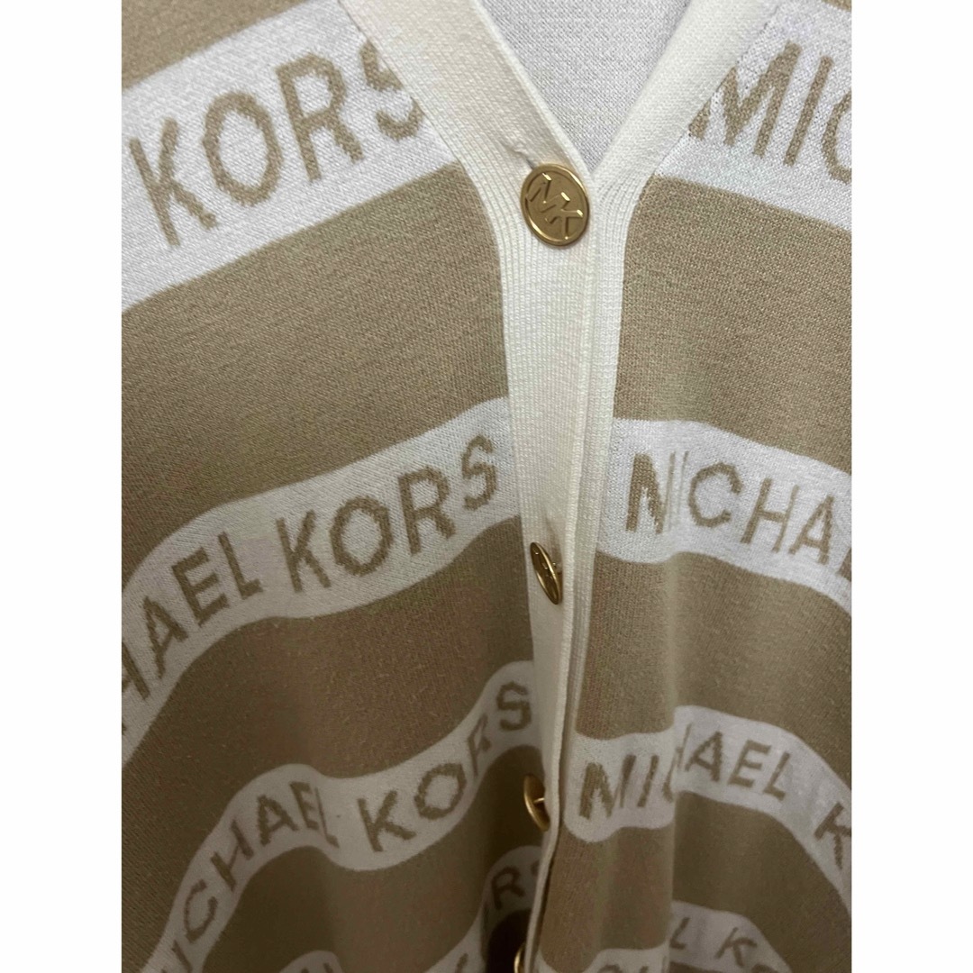 MICHAEL KORS - マイケルコース ロゴニットカーディガン MICHAEL KORS - マイケルコース ロゴニットカーディガン