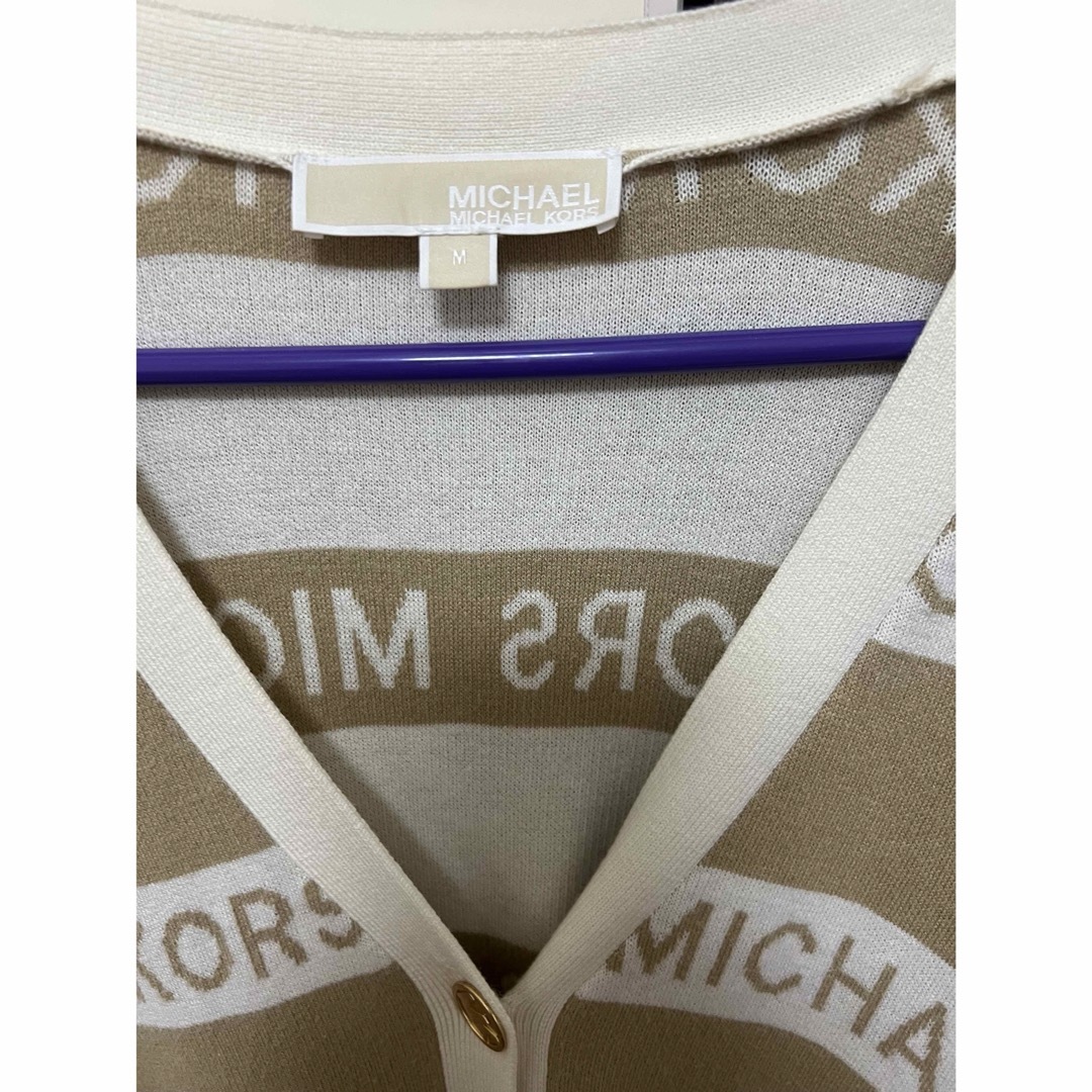 MICHAEL KORS - マイケルコース ロゴニットカーディガン MICHAEL KORS - マイケルコース ロゴニットカーディガン