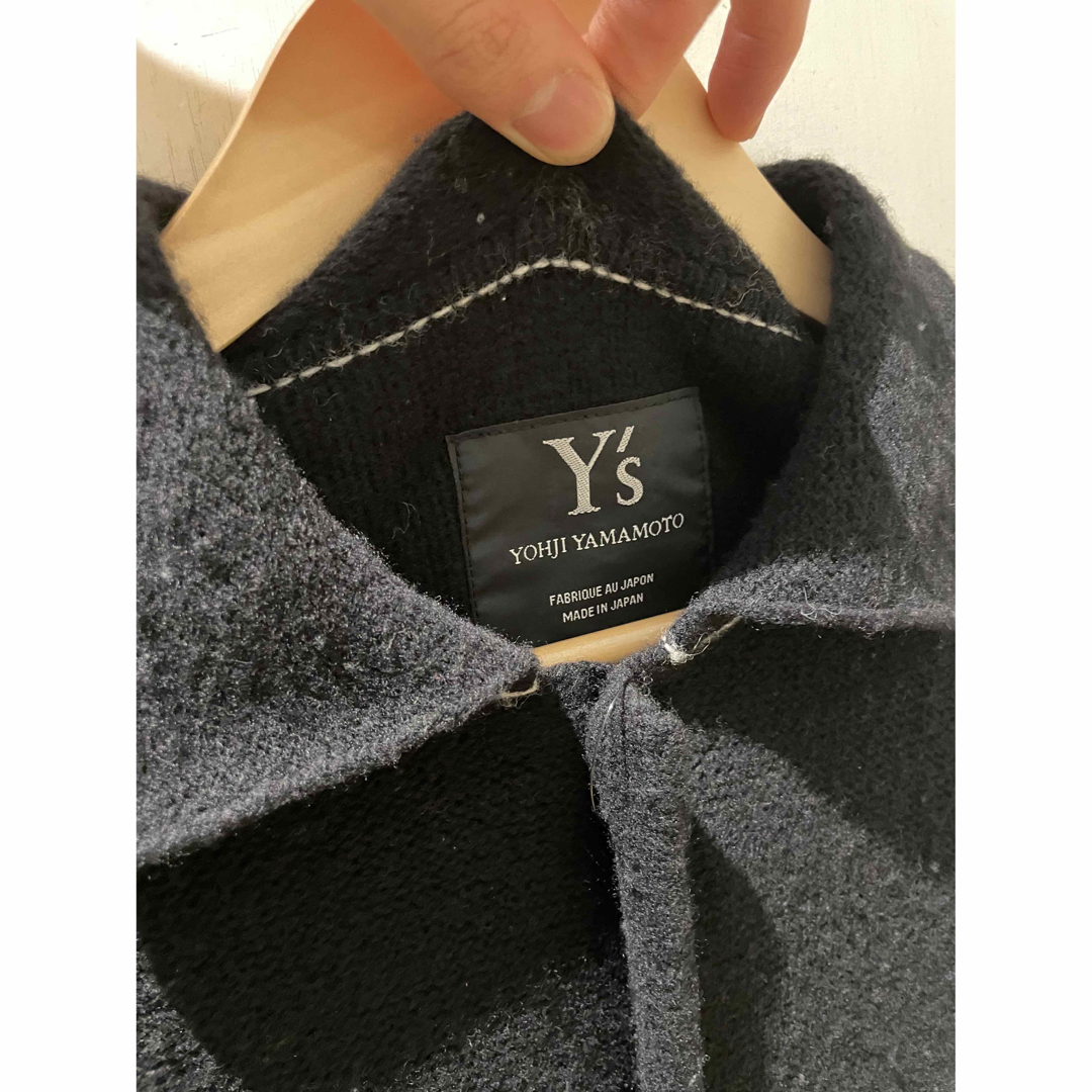 美品 Y's ヨウジヤマモト 黒 ニットジャケット 美品 Y's ヨウジヤマモト 黒 ニットジャケット