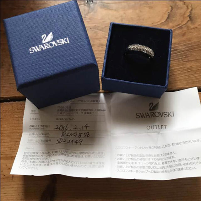 SWAROVSKI(スワロフスキー)のSWAROVSKI レディースのアクセサリー(リング(指輪))の商品写真