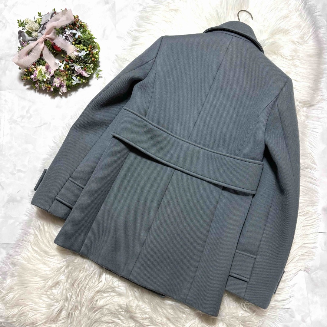 GUCCI - 本物 ランウェイ グッチ 銀ボタン ダブル ジャケット GUCCI - 本物 ランウェイ グッチ 銀ボタン ダブル ジャケット
